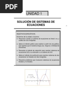 Solucion de Sistemas de Ecuaciones