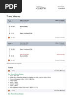 Itinerary - G236VW