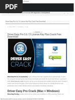 Driver Easy Pro 5613 License Key Plus Crack