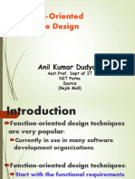 Function Oriented Design PDF