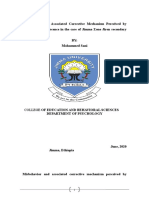 Misbehavior and Associated Corrective Mechanism Perceived by Teachers in Adolescent in The Case of Jimma Zone Jiren Secondary School