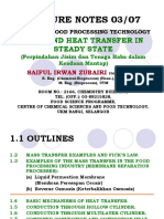 Lecture Notes 03 Mass and Heat Transfer in Steady State 1276989501 Phpapp01