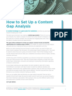 Contently Gap Analysis Worksheet