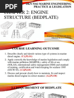 CH2 - DKN 5162 Marine Engineering Practice and Legislation - CHAPTER 2 - BEDPLATE-1