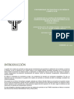 La Gestión de La Cadena de Suministro y La Competitividad de La PYME Industrial en La Ciudad de Mexico