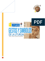 Programa CL Los Gestos y Simbolos de La Liturgia