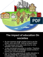 Education Impact On Society