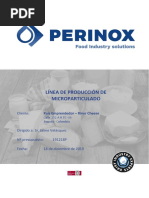 PERINOX - Presupuesto Línea Completa Microparticulación País Emprendedor