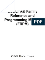 OBDLINK Programing Manual stn1100-frpm PDF