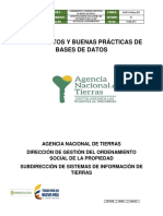 GINFO Politica 003 LINEAMIENTOS Y BUENAS PRACTICAS DE BASES DE DATOS PDF