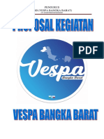 Proposal Kegiatan Vespa