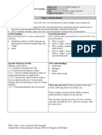 Unit Assessment Plan