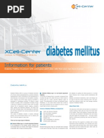 Xcell-Center: Information For Patients