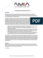 What Is Informatics Fact Sheet 040811 PDF