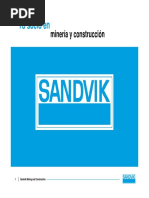 Sandvik Tu Socio en Mineria y Construccion PDF