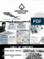 Architectural Portfolio - Vishal Infant Raj.T