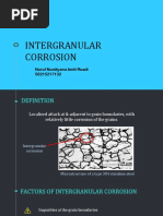 Intergranular Corrosion