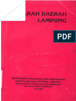 Sejarah Daerah Lampung