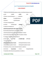 8th New Science 1st Term Book Back Questions in English PDF