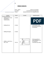 PROIECT DIDACTIC Baschet