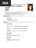 CV DE PROFESORA (Modelo)