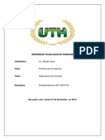 Tarea de Politicas de Los Negocios Iii Parcial