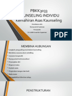 PBKK3033 Kemahiran Asas Kaunseling