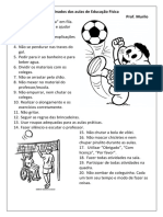 Combinados de Educação Física