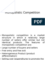 Monopolistic Competition