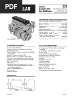 Caterpillar C9 Engine Specs