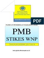 Buku Panduan PMB Stikes WNP 2017