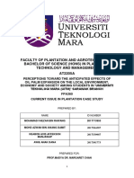 Agr615 Mspo Faculty of Plantation and Agrotechnology Bachelor of Science