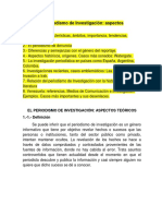 El Periodismo de Investigación Aspectos Teóricos