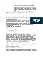 Recursos Minerales y Energéticos de