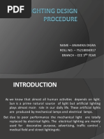 Lighting Design Procedure