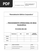 Procedimiento Operación Grúa Telescópica Rev-3