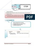 Modul 15-Xii-Eter