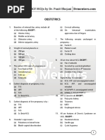 Obstetrics MCQs