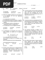 PRACTICA Calificada MRUV