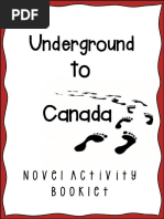 Underground To Canada Booklet