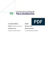 Universidad TecMilenio EVIDENCIA 2