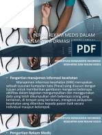 KELOMPOK6 - Peran Rekam Medis Dalam Manajemen Informasi Kesehatan