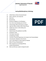 Anthology Engineering PDF