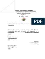 Servicio Comunitario