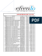 Lista de Precios Koby Al 10-02-2020