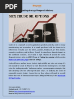 MCX Crude Oil Trading Strategy-Bhagwati Advisory