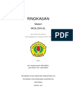 Tugas Ringkasan Materi Bab 8 Fisika Modern Tentang Molekul Adi Andamp Andi