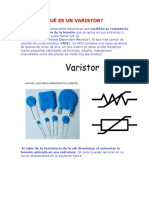 Qué Es Un Varistor