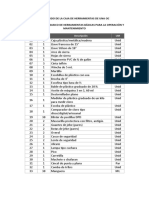 4.1. A. CONTENIDO DE LA CAJA DE HERRAMIENTAS DE UNA OC