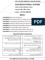 10th Chemistry Success Series 2019 by Ambitious PDF